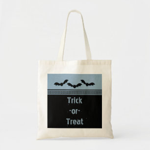 Gone Batty Halloween Bag, Light Blue Tragetasche