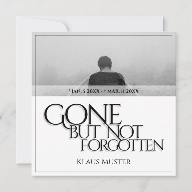 Gone but Not Forgotten - Hell (Vorderseite)