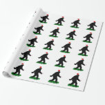 Gone Christmas Squatchin Geschenkpapier<br><div class="desc">* Passen Sie diese - Gone Squatchin für Weihnachtsgeschenke Sasquatch Silhouette - indem Sie die Hintergrundfarbe Ihrer Wahl! Sie können auch Text hinzufügen oder das Bild vergrößern oder verkleinern. * Benutzen Sie den CUSTOMIZE IT Button um loszulegen! ****** Besuchen Sie diesen Shop für weitere Gone Squatchin Designs ***** * Gone...</div>