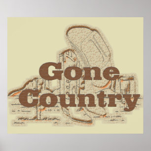 Gone Country...Poster drucken Poster