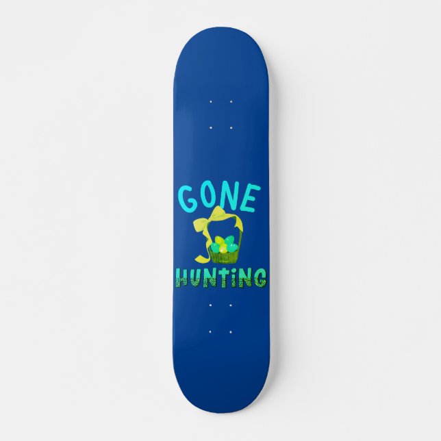 GONE EGGHUNUNING Ostereigeschenk Skateboard (Vorne)