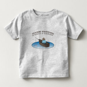 Gone Fishin' Kleinkind T-shirt