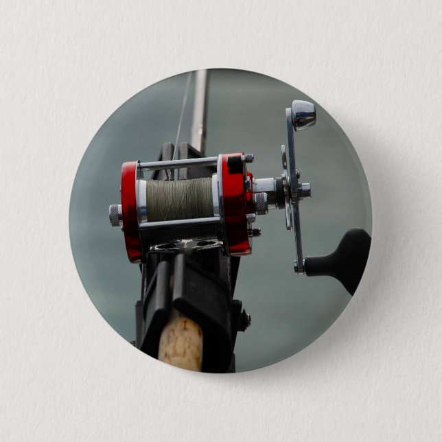 Gone Fishing Button (Vorderseite)