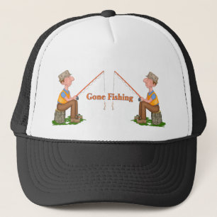 Gone Fishing Fischer Truckerkappe