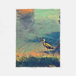 Gone Fishing Fleece Blanket