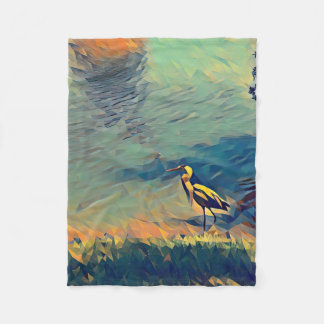 Gone Fishing Fleece Blanket