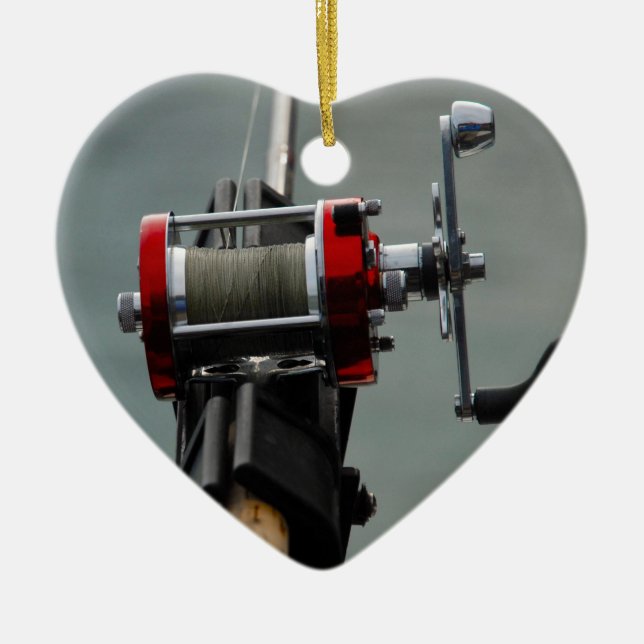 Gone Fishing Keramik Ornament (Vorne)