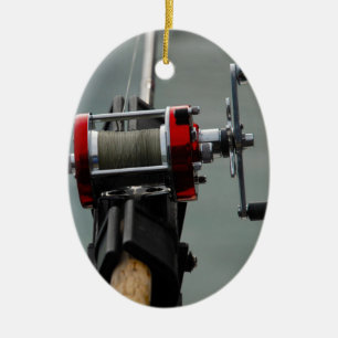 Gone Fishing Keramikornament