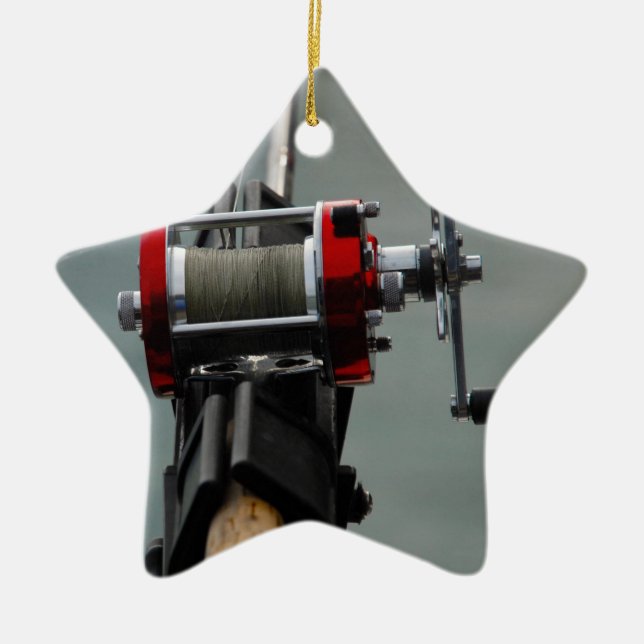 Gone Fishing Keramikornament (Vorne)