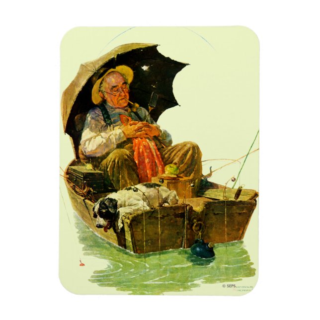 Gone Fishing Magnet (Vertikal)