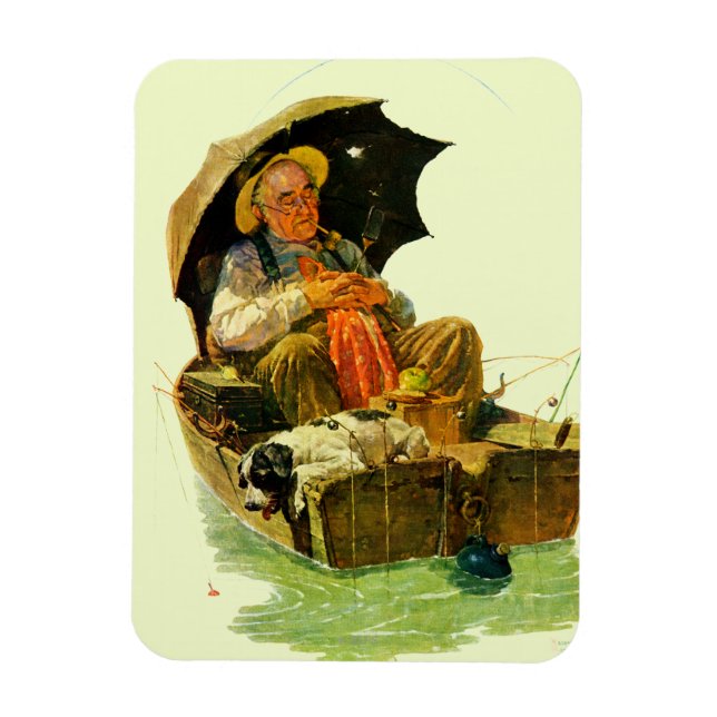 Gone Fishing Magnet (Vertikal)