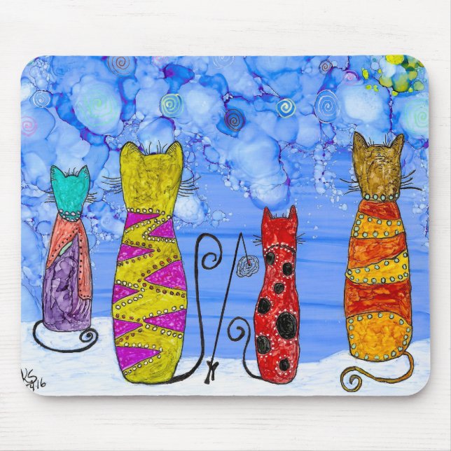 Gone Fishing Mousepad (Vorne)