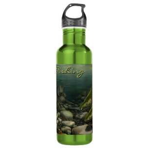 Gone Fishing Personalize Trinkflasche