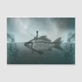 Gone Fishing Seidenpapier