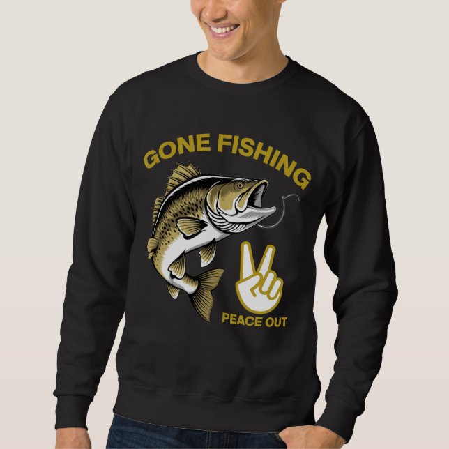 Gone Fishing Sweatshirt (Vorderseite)
