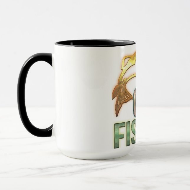 Gone Fishing Tasse (Links)