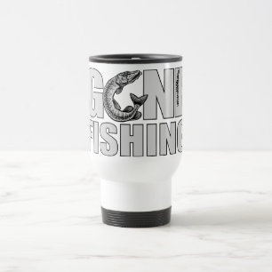 GONE FISHING tasse - choisir style & couleur