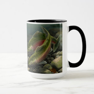 Gone Fishing Tasse Coho Lmon w Bären Cup