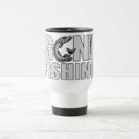 GONE FISHING Tasse - wählen Sie Stil & Farbe