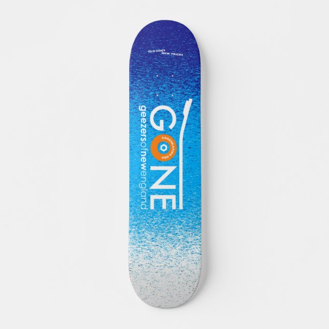 GONE logo cruiser Skateboard (Vorne)