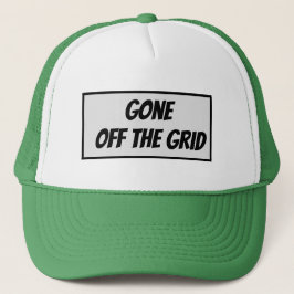 Gone Off the Grid Truckerkappe