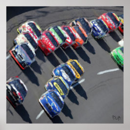 Gone Racing Prints Poster