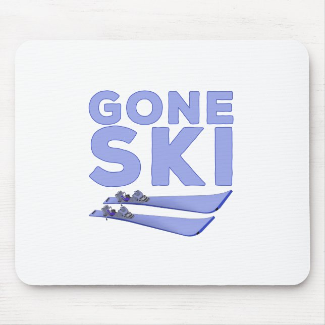 Gone Ski Mousepad (Vorne)