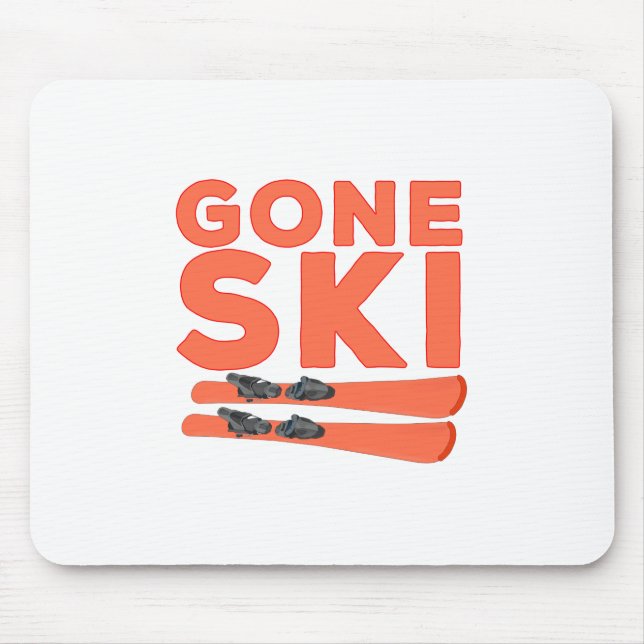 Gone Ski Mousepad (Vorne)