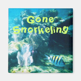 Gone Snorkeling Magnet