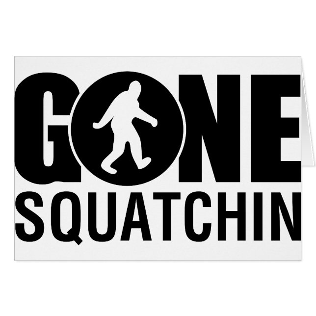 Gone Squatchin (Vorderseite (Horizontal))