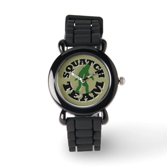 Gone Squatchin Armbanduhr (Vorderseite)