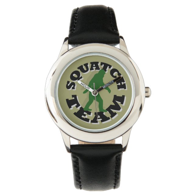 Gone Squatchin Armbanduhr (Vorderseite)