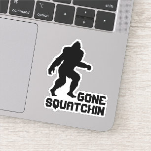 Gone Squatchin Aufkleber