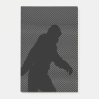 Gone Squatchin Bigfoot Carbon Fibre Print