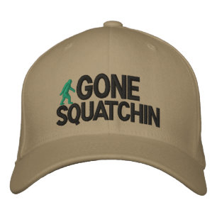 Gone Squatchin Deluxe Version Bestickte Kappe