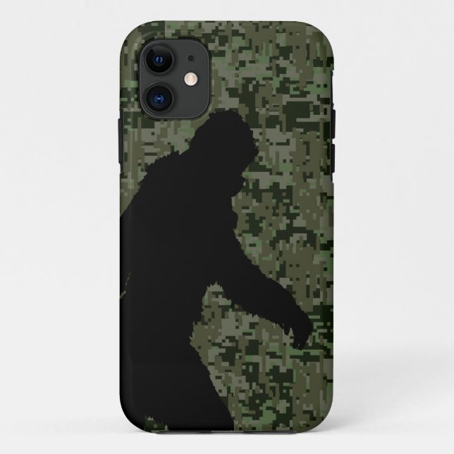 Gone Squatchin For on Olive Digital Camouflage Case-Mate iPhone Hülle (Rückseite)