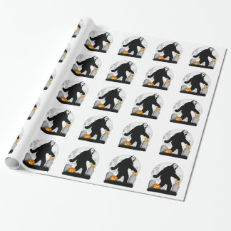 Gone Squatchin'' - Halloween Squatchin' Geschenkpapier