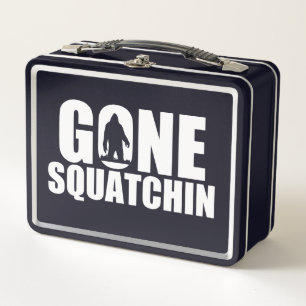 Gone Squatchin Metall Brotdose