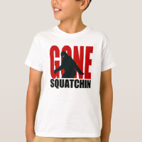 Gone Squatchin (rot und schwarz)