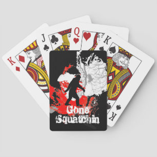 Gone Squatchin Spielkarten