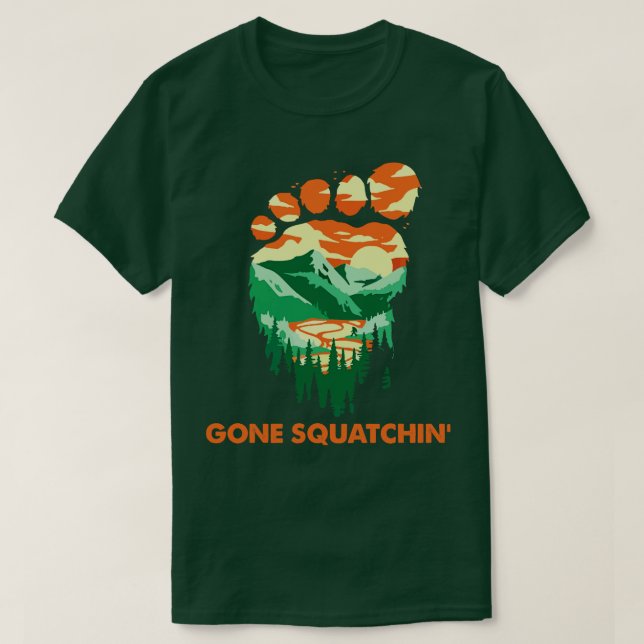 Gone Squatchin T-Shirt (Design vorne)