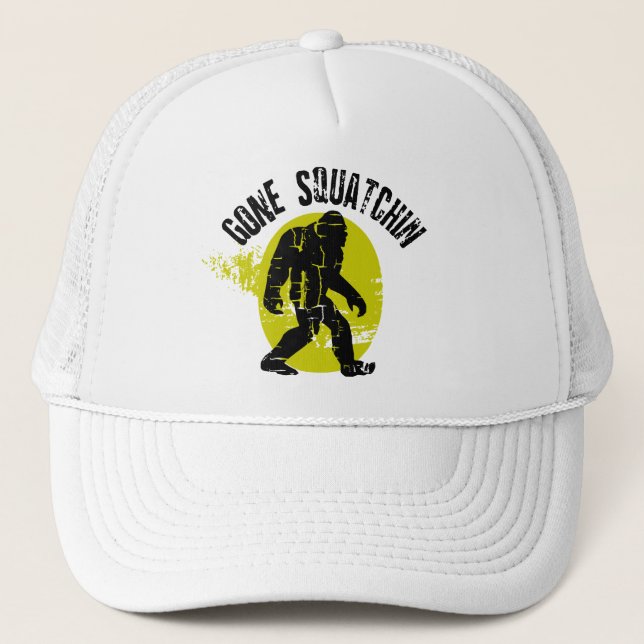 Gone Squatchin Truckerkappe (Vorderseite)