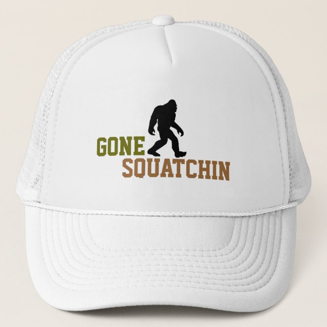 Gone Squatchin Truckerkappe (Vorderseite)