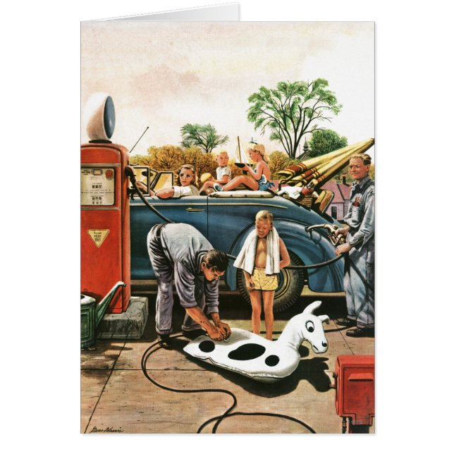 Gonflage du jouet de plage (Devant)