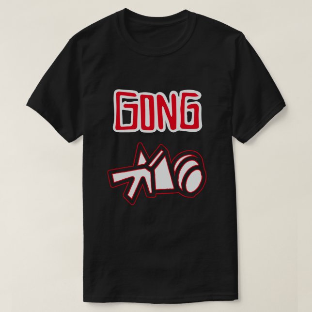 Gong T-Shirt (Design vorne)