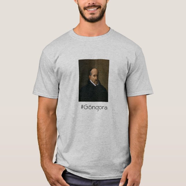 Góngora durch Velazquez T-Shirt (Vorderseite)