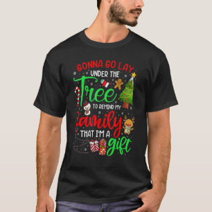 Gonna geht unter dem Baum und erinnert meine Famil T-Shirt