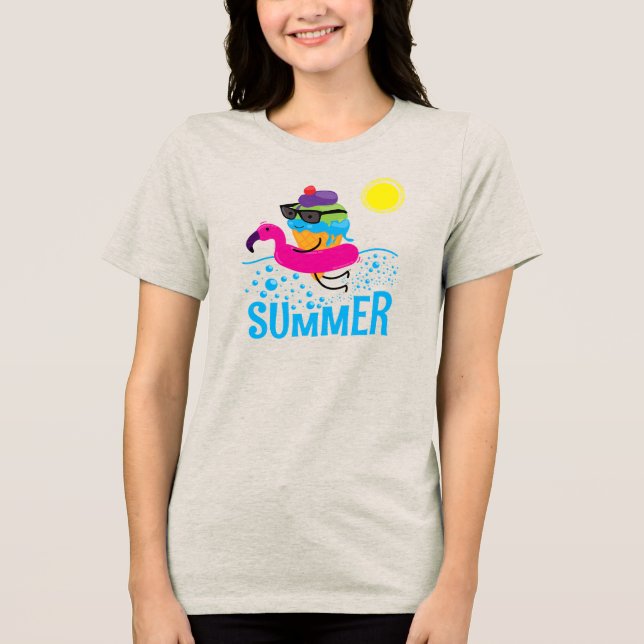 Gonna Melt Flamingo Ice T - Shirt (Vorderseite)