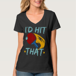 Gönnen Sie sich die Zeit für Tischtennis Pong Mas. T-Shirt