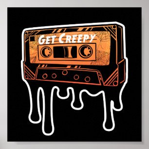 Gönnen Sie sich eine kreative Cassette-Dripping Ba Poster
